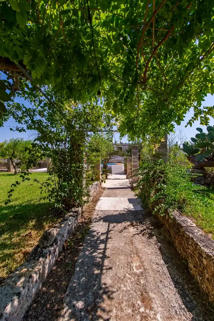 Il giardino della Masseria De Donno