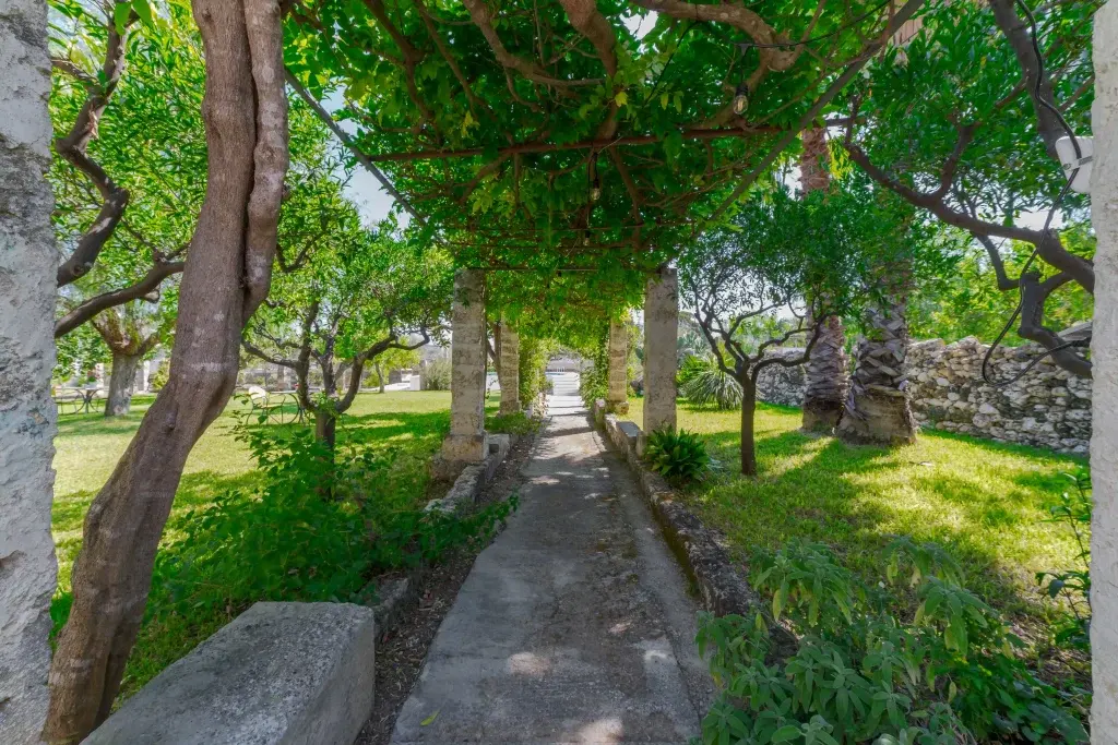 Il giardino della Masseria De Donno