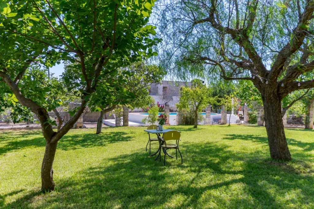 Il giardino della Masseria De Donno