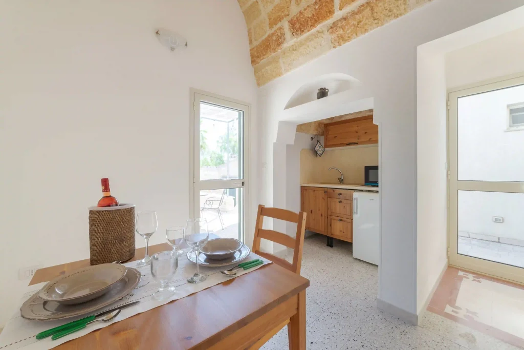 Gli appartamenti della Masseria De Donno